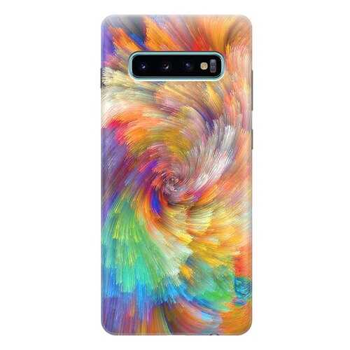 Чехол RE:PA для Samsung Galaxy S10 Plus с принтом Акварельная красота