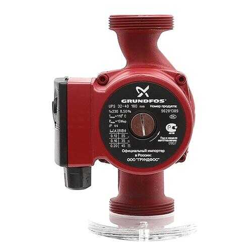 Циркуляционный насос Grundfos UPS 32-40 180 96281389