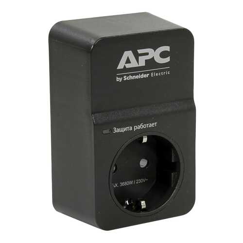 Сетевой фильтр APC PM1WB-RS, 1 розетка Black