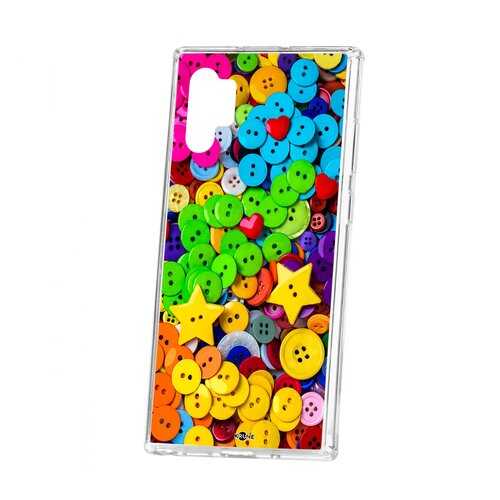 Чехол Samsung Galaxy Note 10+ Kruche Print Пуговки