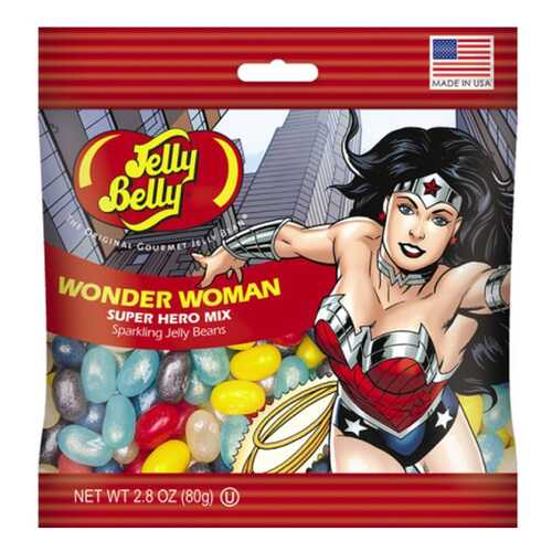 Драже жевательное Jelly Belly super hero wonder woman 60 г