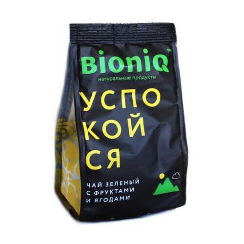 Чай BioniQ Успокойся зелёный, с добавками, 50 гр
