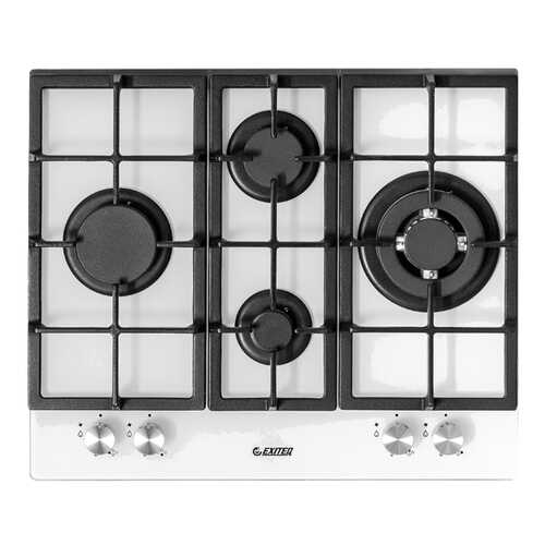 Встраиваемая варочная панель газовая Exiteq PF 640 STGW-E/A White