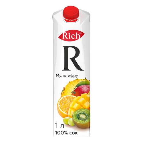 Сок Rich мультифрут 1 л