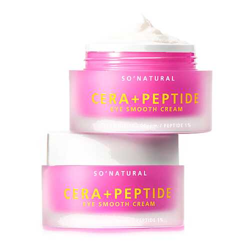 Крем для глаз So Natural Cera+ Peptide Eye Smooth Cream