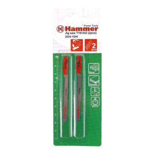 Пилка для лобзика Hammer Flex 204-104 JG WD (30570)