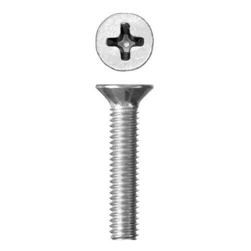 Винт Зубр DIN 965, M6x20 мм, ТФ6, 9 шт