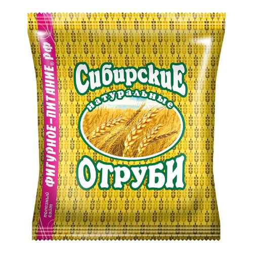 Отруби Сибирская Клетчатка пшеничные натуральные 200 г
