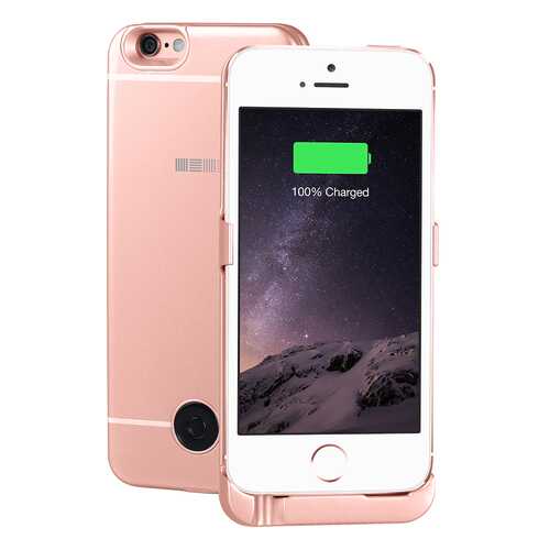 Чехол-аккумулятор InterStep для 5S/SE Rose Gold (IS-AK-PCIP5SERG-000B201)