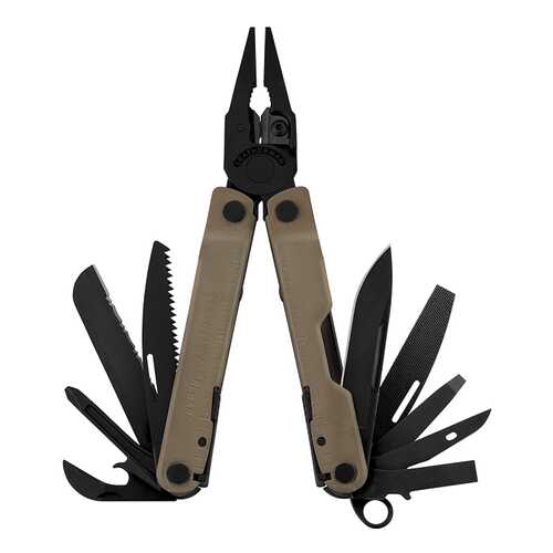 Мультитул Leatherman Rebar 832406 черный/коричневый, 17 функций