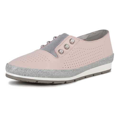 Слипоны женские Alessio Nesca K0636LC-3A розовые 40 RU