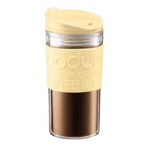 Термокружка дорожная Bodum Travel Clip, 0.35 л, банановый