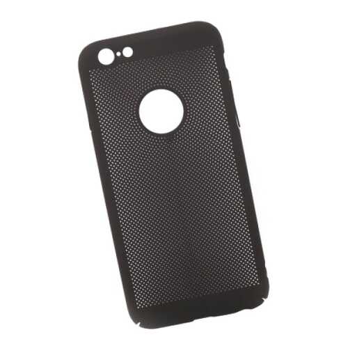 Защитная крышка 'LP' для iPhone 6/6s 'Сетка' Soft Touch черная