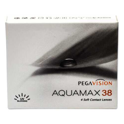 Контактные линзы AQUAMAX 38 4 линзы R 8,6 -1,00