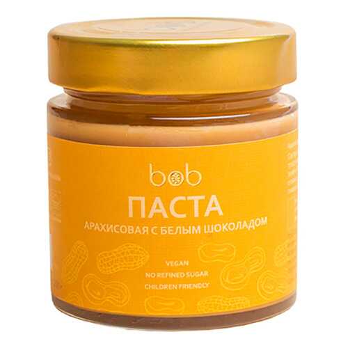 Bob Паста арахисовая с белым шоколадом, 200 г