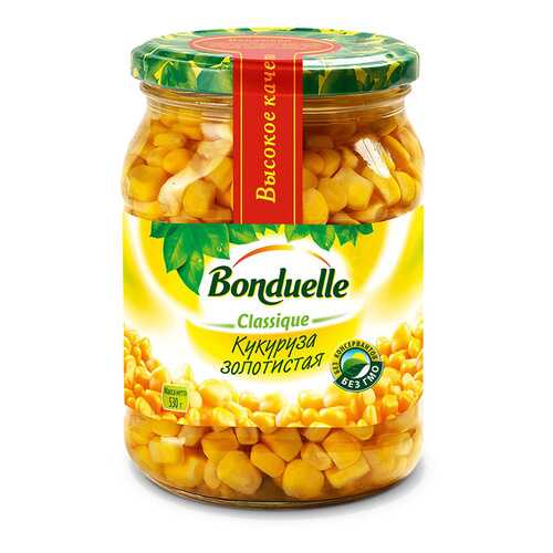 Кукуруза консервированная сладкая Bonduelle 530 г, Венгрия