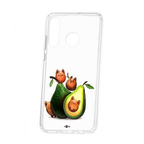 Чехол Huawei P30 Lite Kruche Print Авокотики