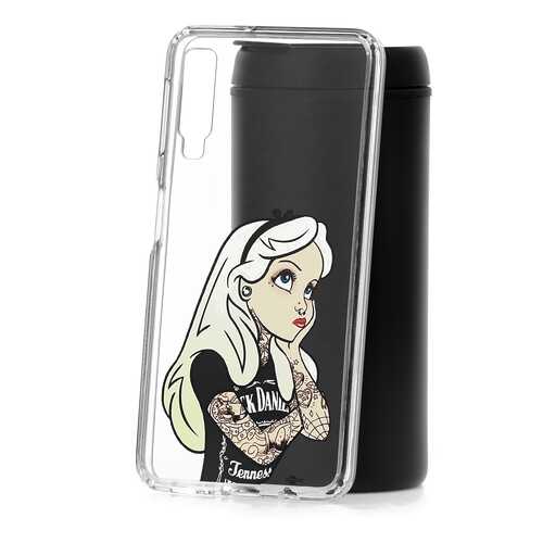 Чехол Samsung Galaxy A7 (2018) A750 Kruche Print Tattoo Girl