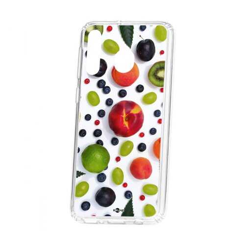 Чехол Kruche Samsung Galaxy M30 Print Fruits