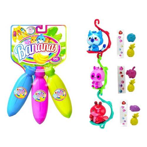 Игровой набор Cepia Bananas с сюрпризом BB30000A Синий фиолетовый зеленый