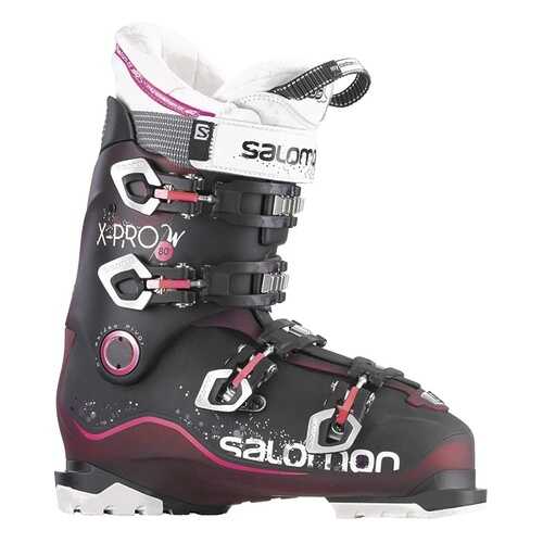 Горнолыжные ботинки Salomon X Pro 80 W 2015, красные/черные, 27.5