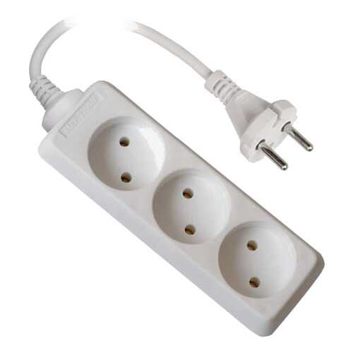 Сетевой фильтр Uniel S-GCD3-5, 3 розетки, 5 м, White
