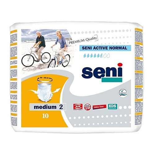 Подгузники для взрослых SENI Active Normal Medium, 10 шт.
