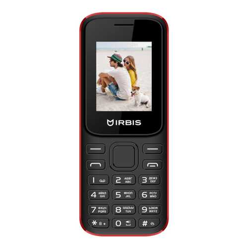Мобильный телефон Irbis SF31 Red/Black
