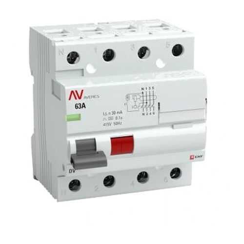 Устройство защитного отключения EKF rccb-4-40-100-ac-av