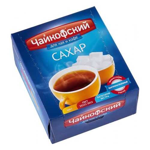 Сахар Чайкофский белый кусковой 500 г