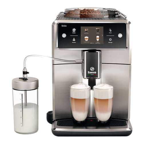 Кофемашина автоматическая Saeco Xelsis SM7685/00 Silver/Black