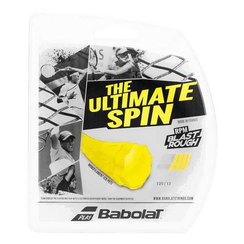 Теннисная струна Babolat RPM Blast Rough Yellow 1.2512 метров
