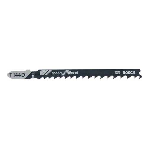 Набор пилок для лобзика Bosch T 144 D, HCS 2608633625