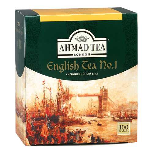 Чай черный Ahmad Tea english №1 100 пакетиков