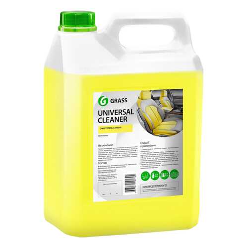 Очиститель салона автомобиля GRASS Universal cleaner 5.4л 5400г 5400г 125197