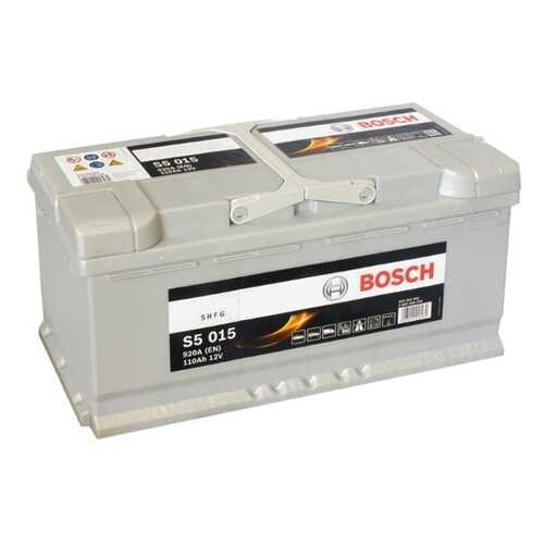 Аккумулятор автомобильный автомобильный Bosch S5 Silver Plus 0 092 S50 150 110 Ач