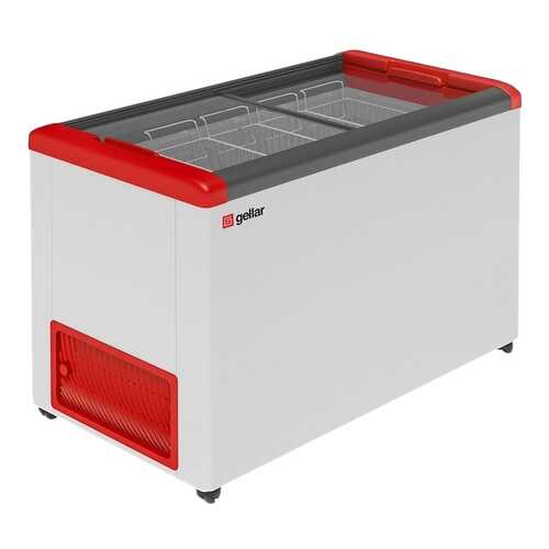 Морозильный ларь Gellar FG 400 C White/Red