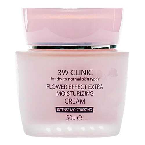 Крем для лица 3W Clinic Flower Effect Extra Moisture Cream 50 мл