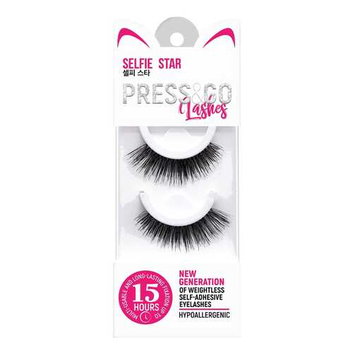 Накладные ресницы Selfie Star Press&Go Sunday T9 2 шт