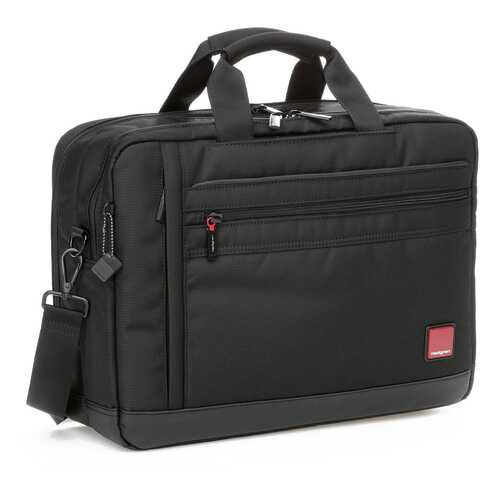 Сумка для ноутбука Hedgren HRDT03 Red Tag Business Bag Landing Black