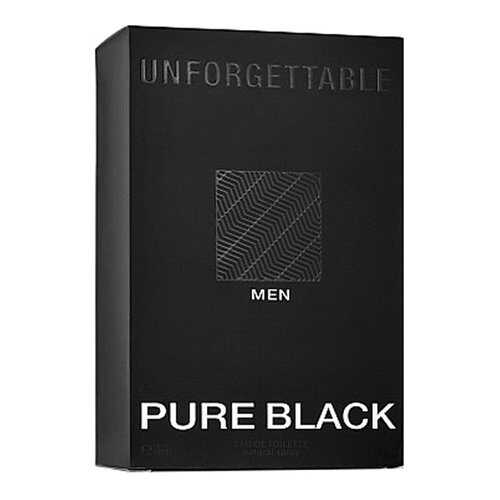 Geparlys. Парфюмерная вода Unforettable Pure Black, men 100 ml