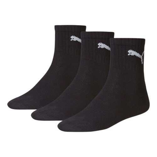 Носки Puma Short Crew 3ppk 90611002, black, 43-46 EU