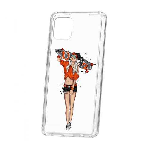 Чехол Kruche Samsung Galaxy Note 10 Lite Print Лонгборд