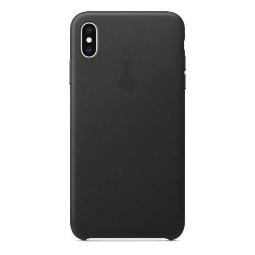 Чехол Leather Case для iPhone XS Max, LCIPXSM-01-BLAC