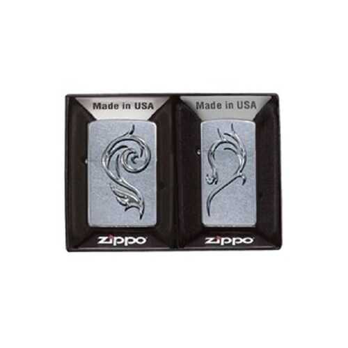 Зажигалка Zippo Intertwining Gift Set High Polish Chrome