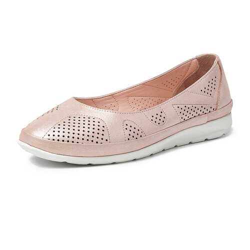 Балетки женские Alessio Nesca TR-AK-Y20PO15A розовые 38 RU