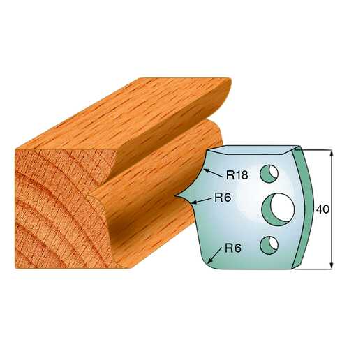 Комплект из 2-х ножей 40x4 SP CMT 690.046