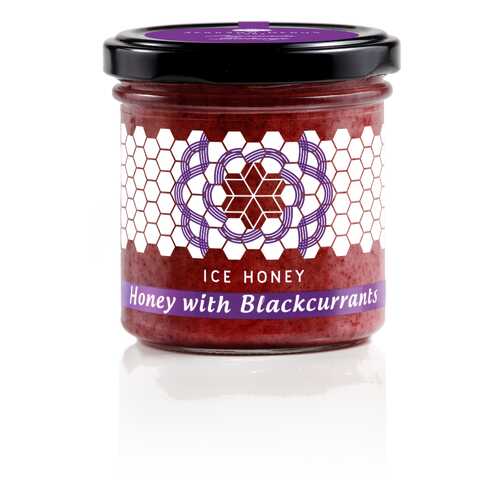 Мед Ice honey с черной смородиной (Honey with Blackcurrants) 200 г