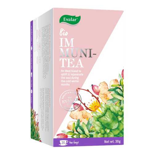 Чай Эвалар БИО Иммунный (Evalar Bio Immuni-Tea), 20 фильтр-пакетов, Эвалар