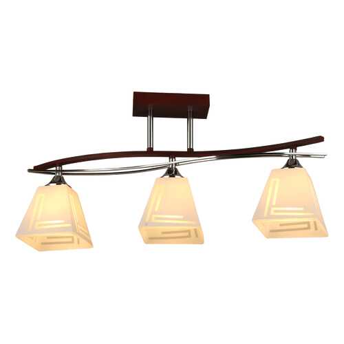 Люстра потолочная 3*60Вт Е27 IMEX MD.3139-3-S WENGE+CH